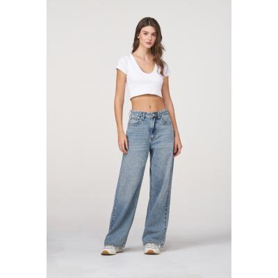 casual loose-fit denim jeans