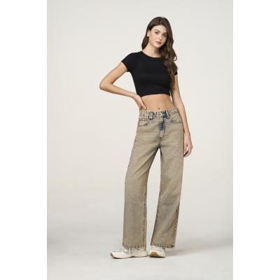 casual loose-fit denim jeans
